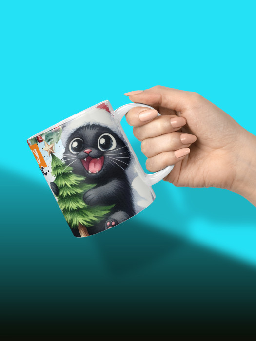 Кружка новогодняя универсальная