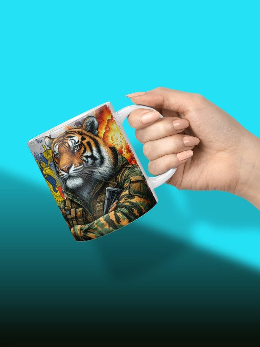 Кружка с принтом ВДВ