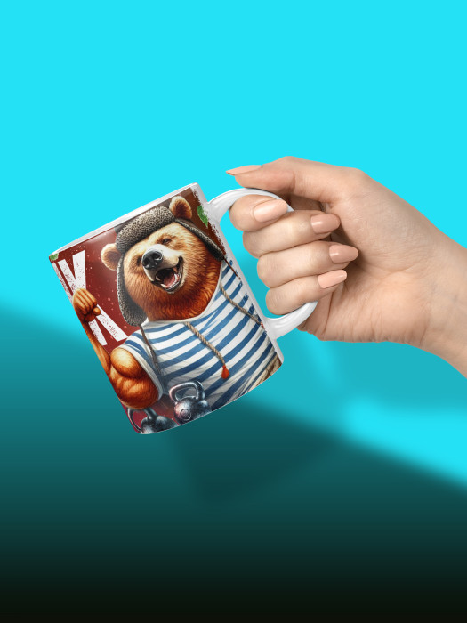 Кружка с принтом ВДВ