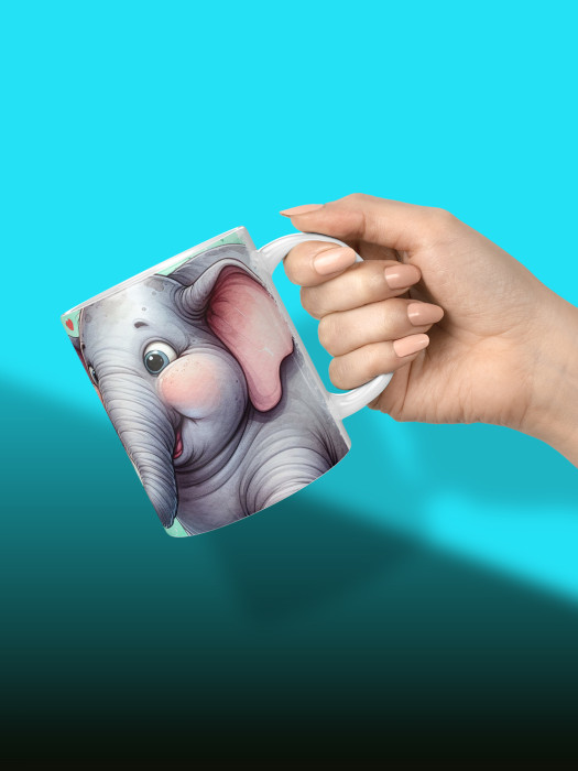 Кружка с принтом Влюбленным