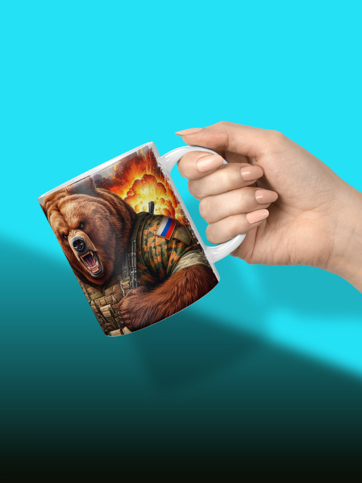 Кружка с принтом ВДВ