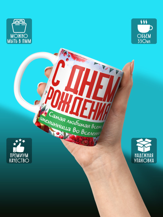 Кружка на День рождения