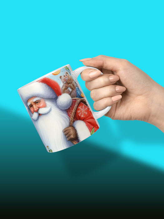 Кружка новогодняя универсальная