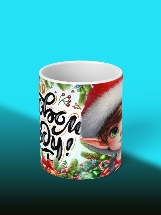 Кружка новогодняя Гномики