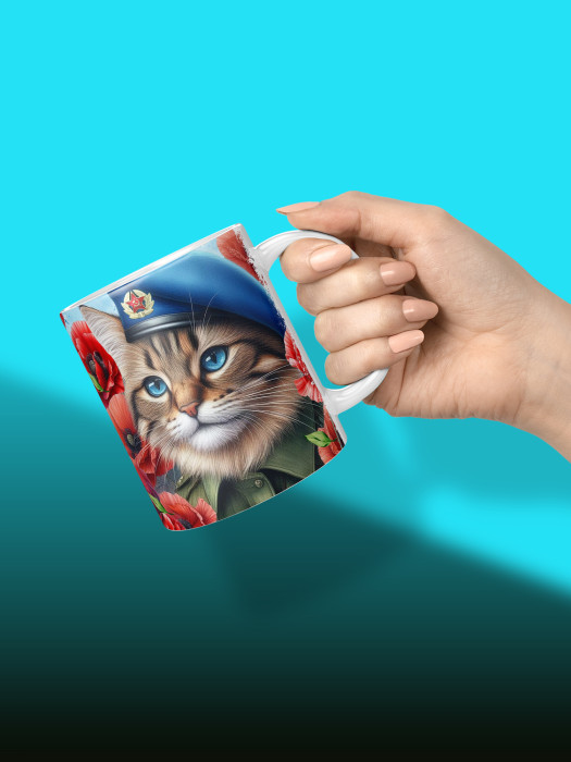 Кружка с принтом ВДВ