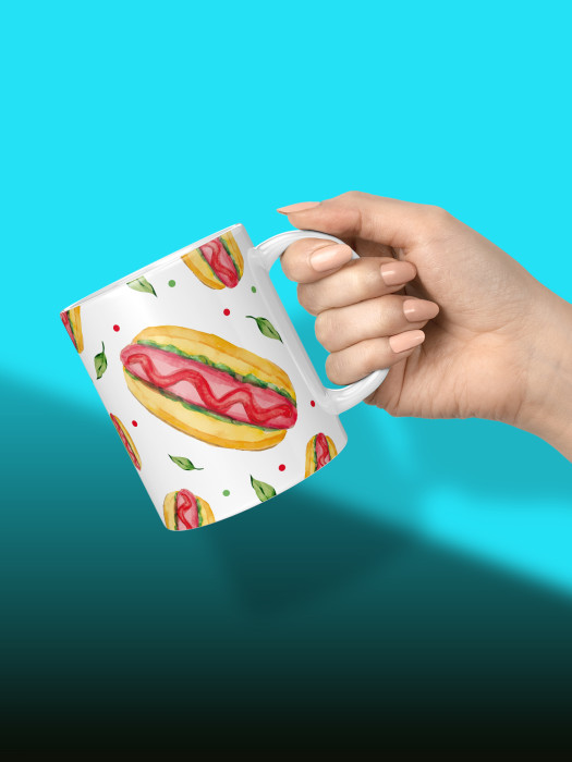 Кружка с принтом Влюбленным