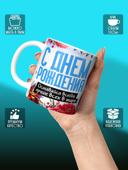 Кружка на День рождения