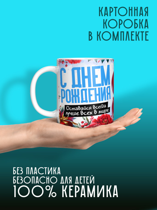 Кружка на День рождения