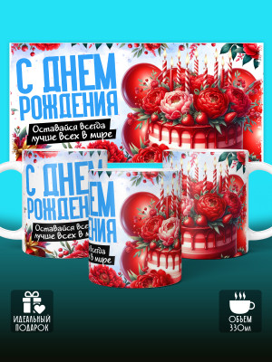 Кружка на День рождения