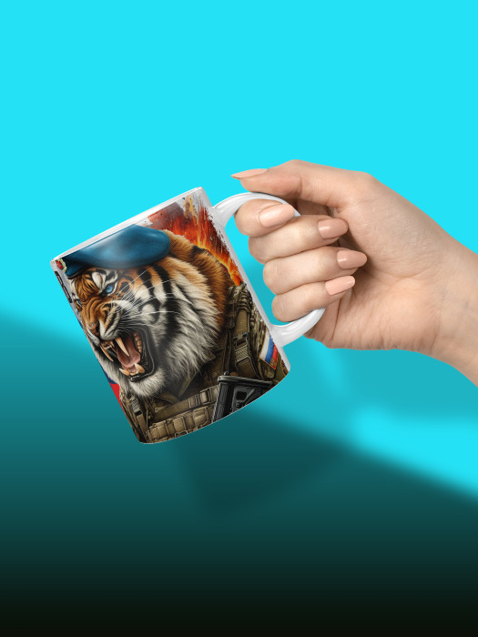 Кружка с принтом ВДВ