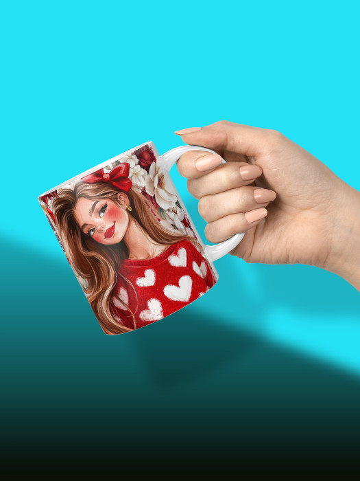 Кружка на 8 марта