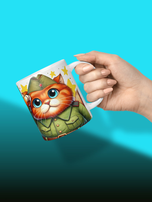 Кружка на 23 февраля