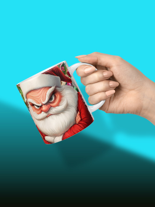 Кружка новогодняя с приколом