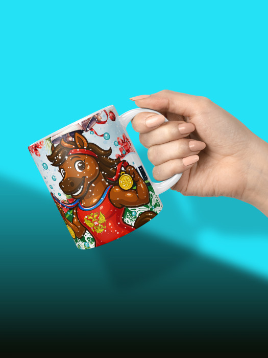 Кружка новогодняя 2026 для мамы