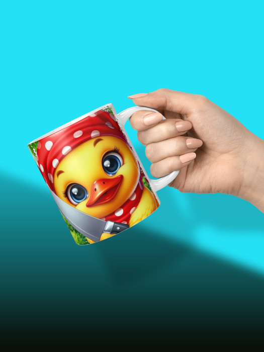 Кружка с принтом Влюбленным