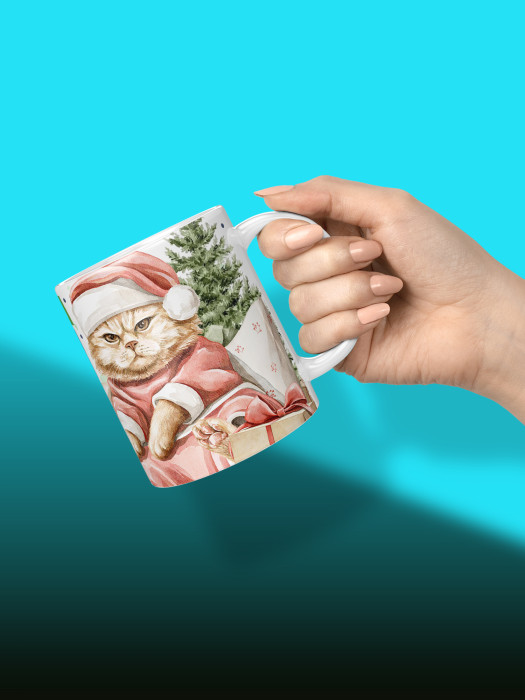 Кружка новогодняя универсальная