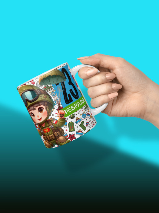 Кружка на 23 февраля