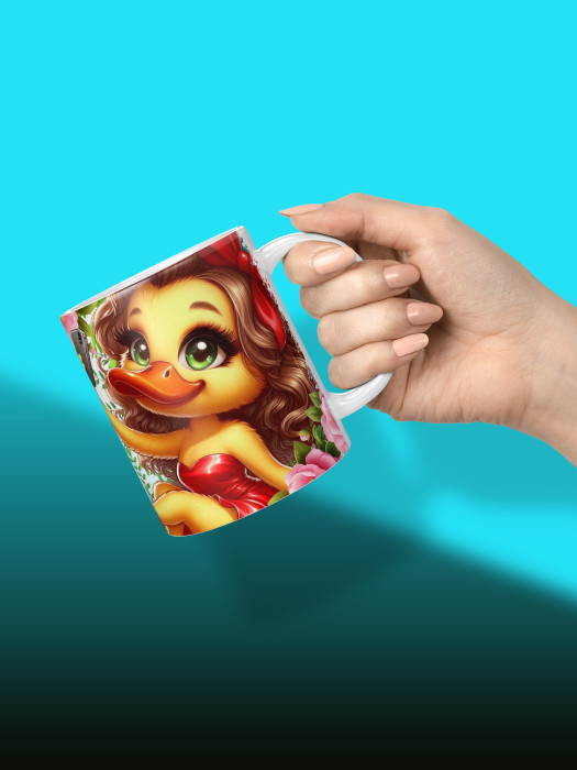 Кружка с принтом Влюбленным