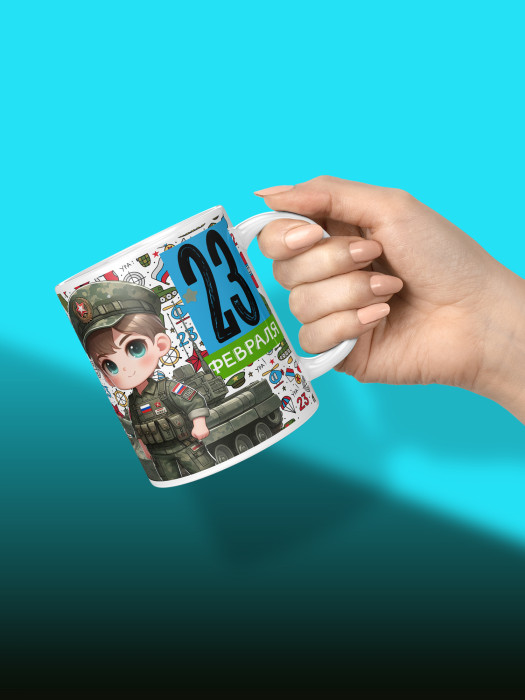 Кружка на 23 февраля