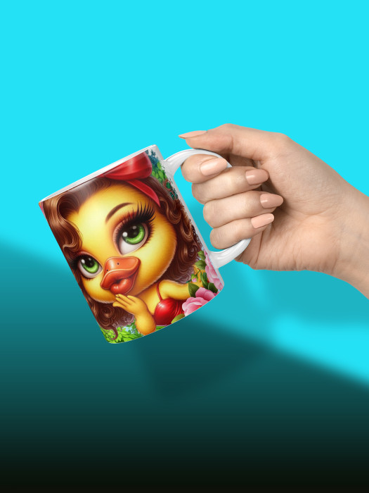 Кружка с принтом Влюбленным