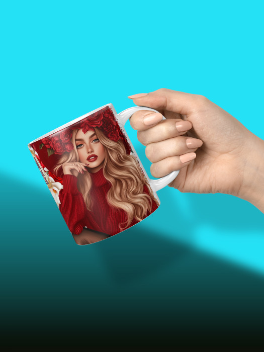 Кружка на 8 марта