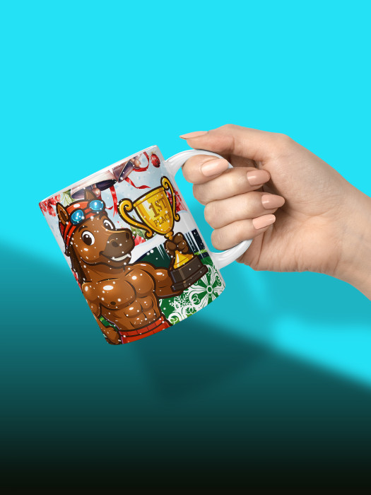 Кружка новогодняя для папы 2026