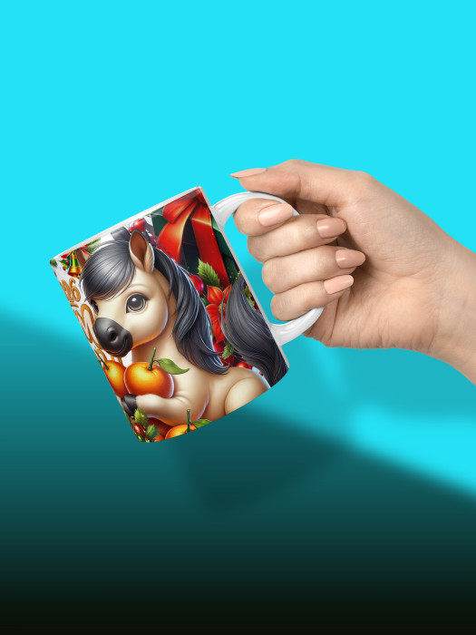 Кружка новогодняя женская 2026 