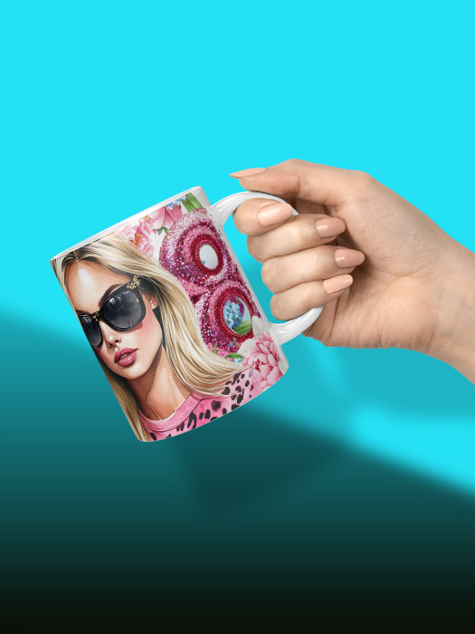 Кружка на 8 марта