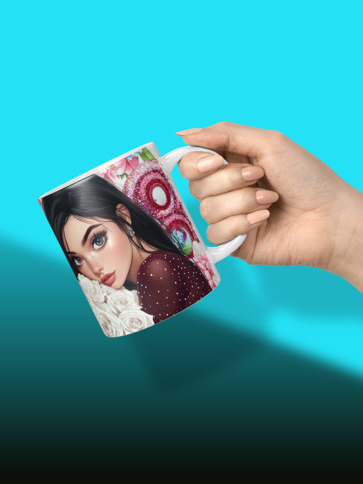 Кружка на 8 марта