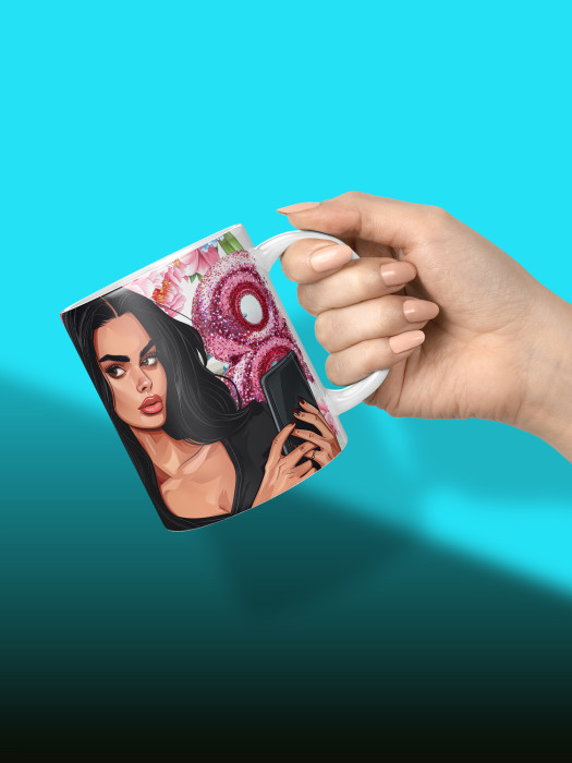 Кружка на 8 марта