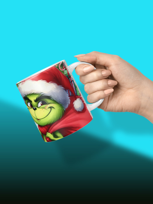 Кружка новогодняя мужская