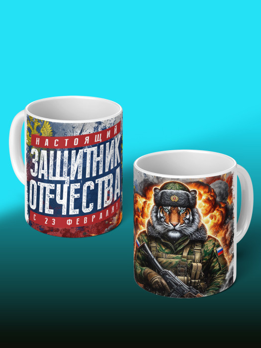 Кружка на 23 февраля