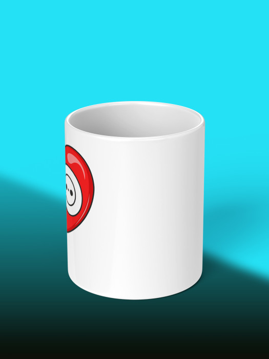 Кружка с принтом Влюбленным