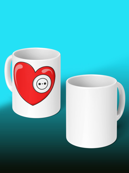 Кружка с принтом Влюбленным