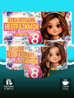 Кружка на 8 марта