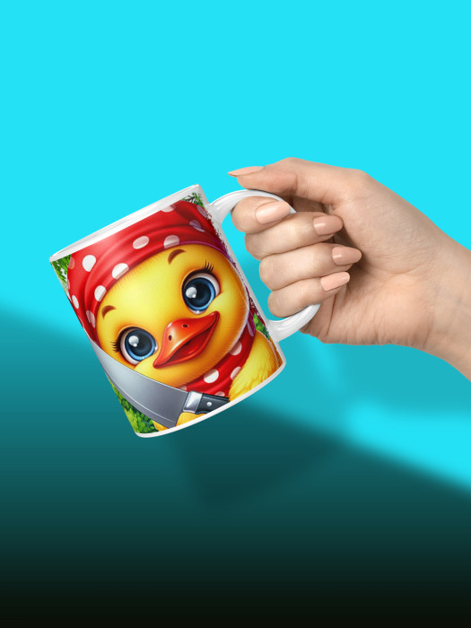 Кружка с принтом Влюбленным 