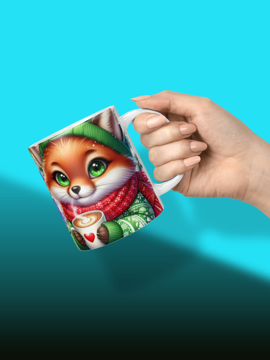 Кружка Новогодняя женская