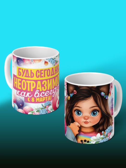 Кружка на 8 марта