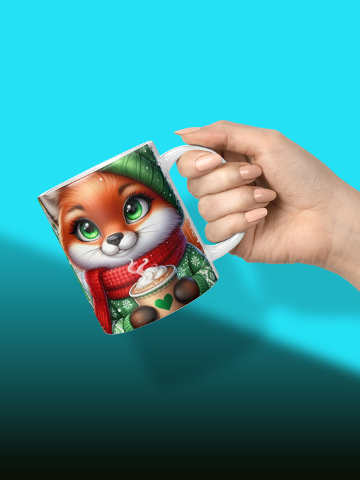 Кружка Новогодняя женская