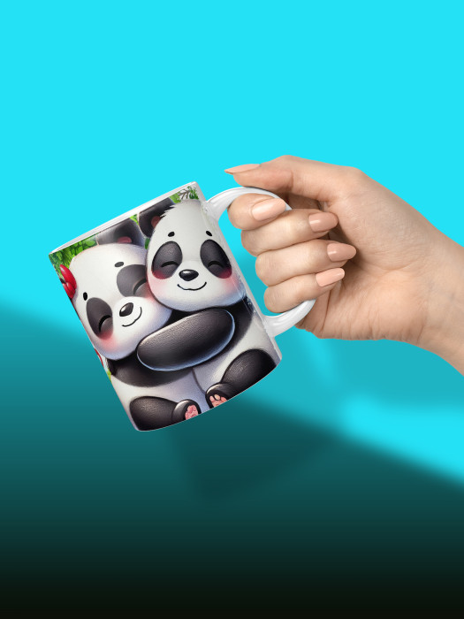 Кружка с принтом Влюбленным