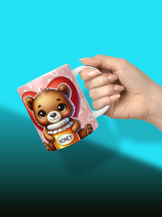 Кружка с принтом Влюбленным 1