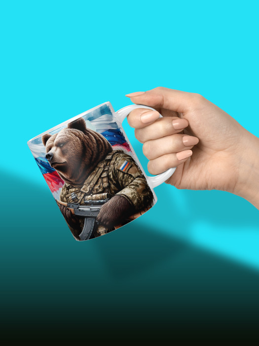 Кружка с принтом ВМФ