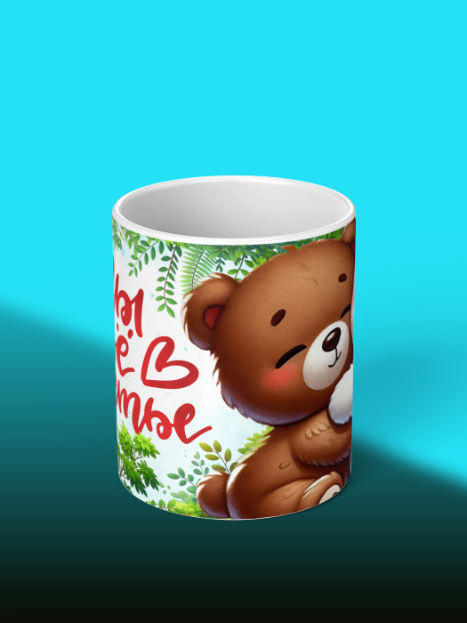 Кружка с принтом Влюбленным