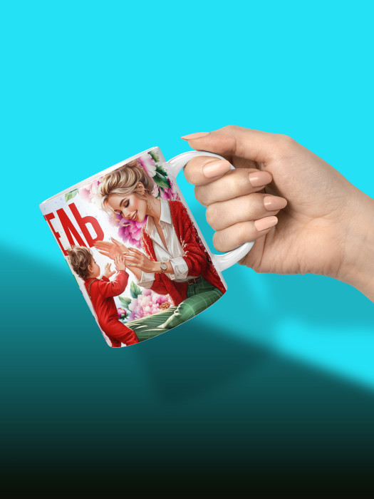 Кружка с принтом Воспитателю