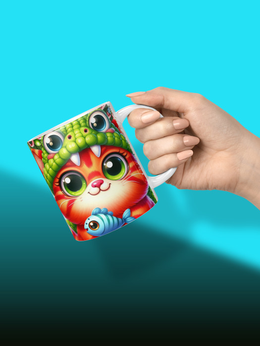 Кружка новогодняя с приколом женская