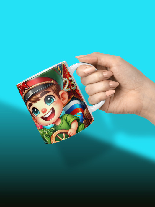 Кружка на 23 февраля