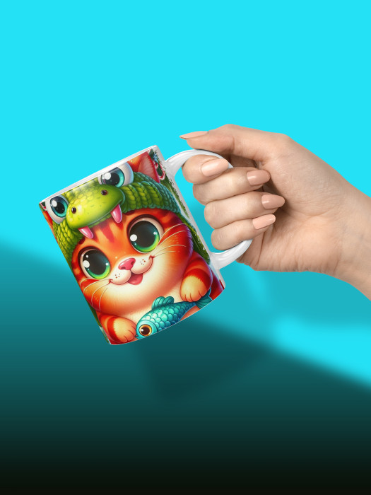 Кружка новогодняя с приколом мужская