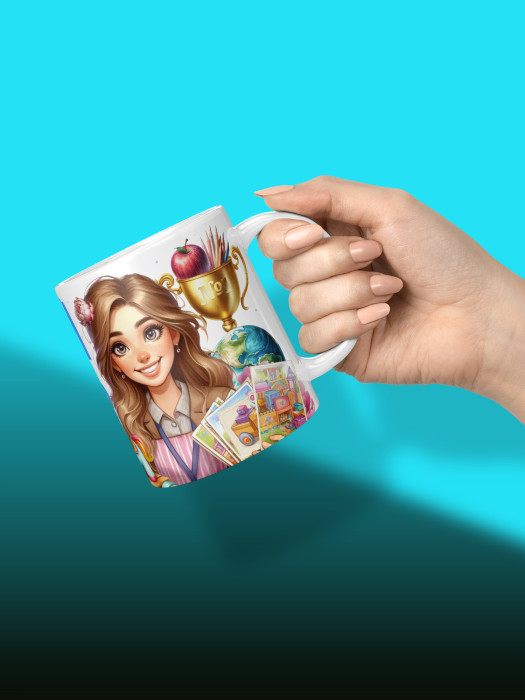 Кружка с принтом Воспитателю