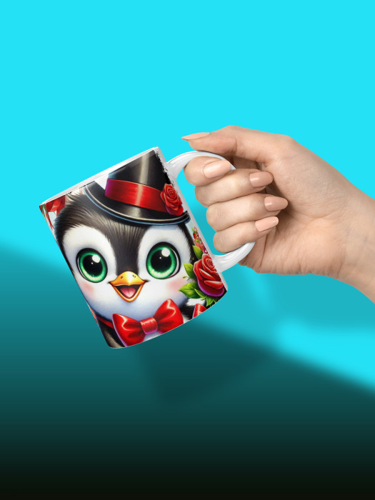 Кружка с принтом Влюбленным