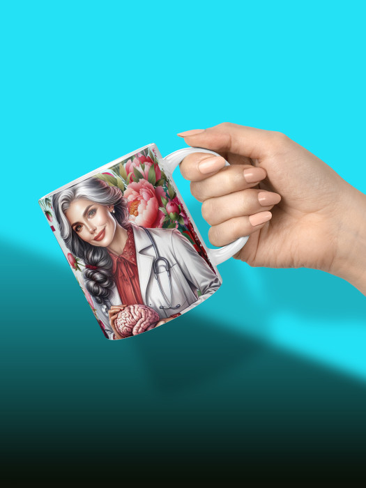 Кружка с принтом для Врача